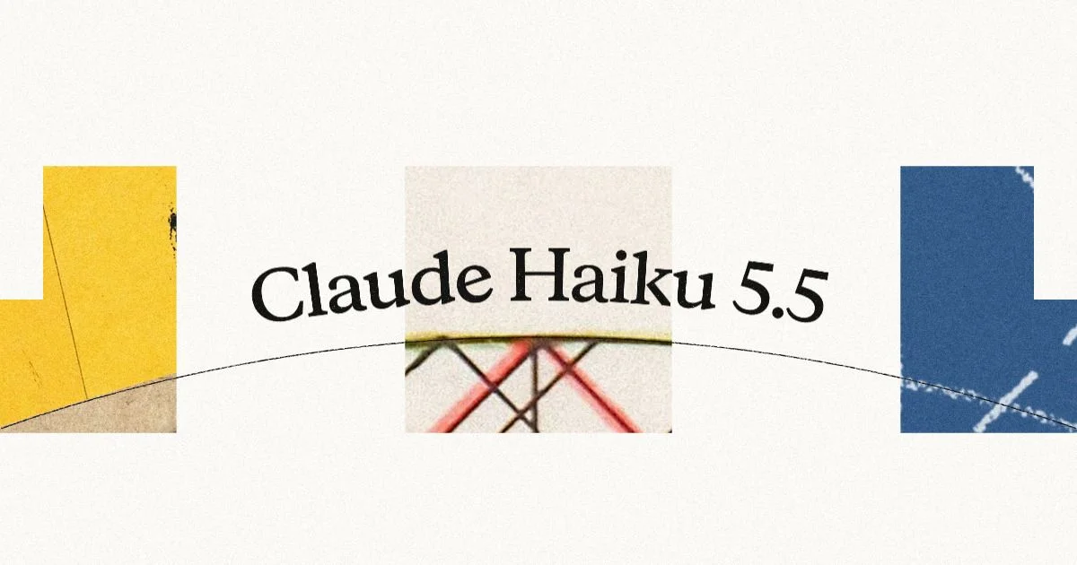 Обложка анонса Claude Haiku 5.5
